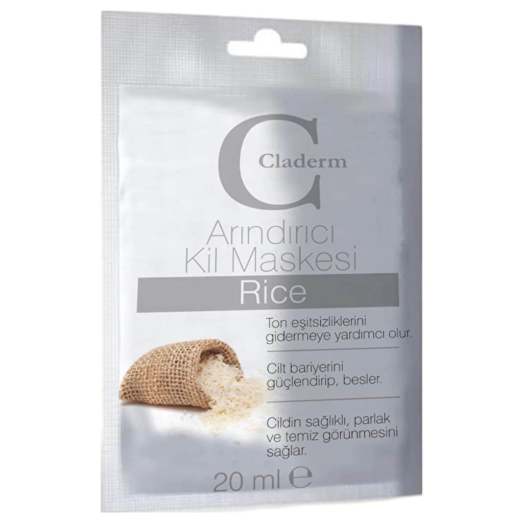 Claderm Rice Purifying Clay Mask 20 ml - 1