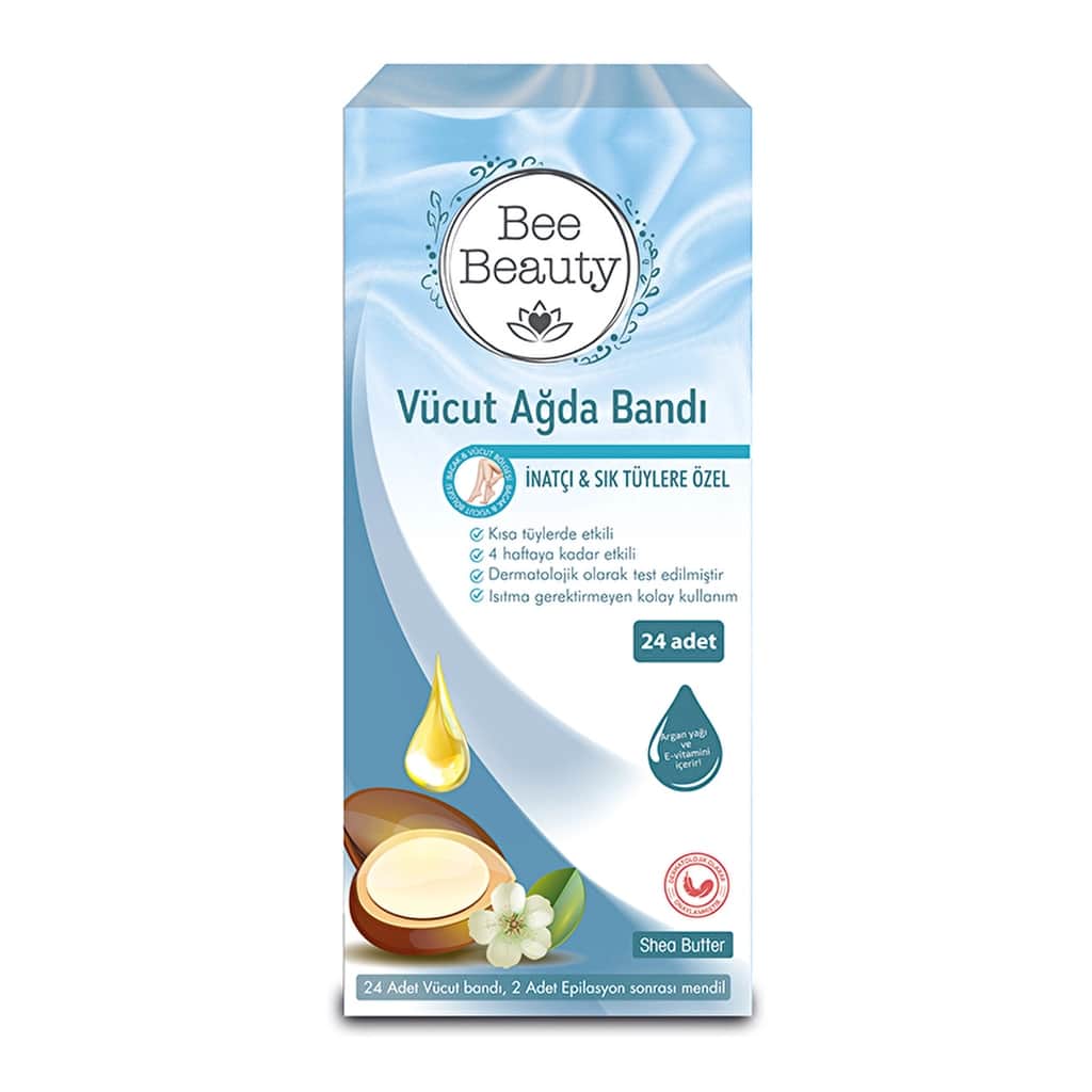 Bee Beauty Body Waxing Tape Stubborn Tight 24-pack - 1