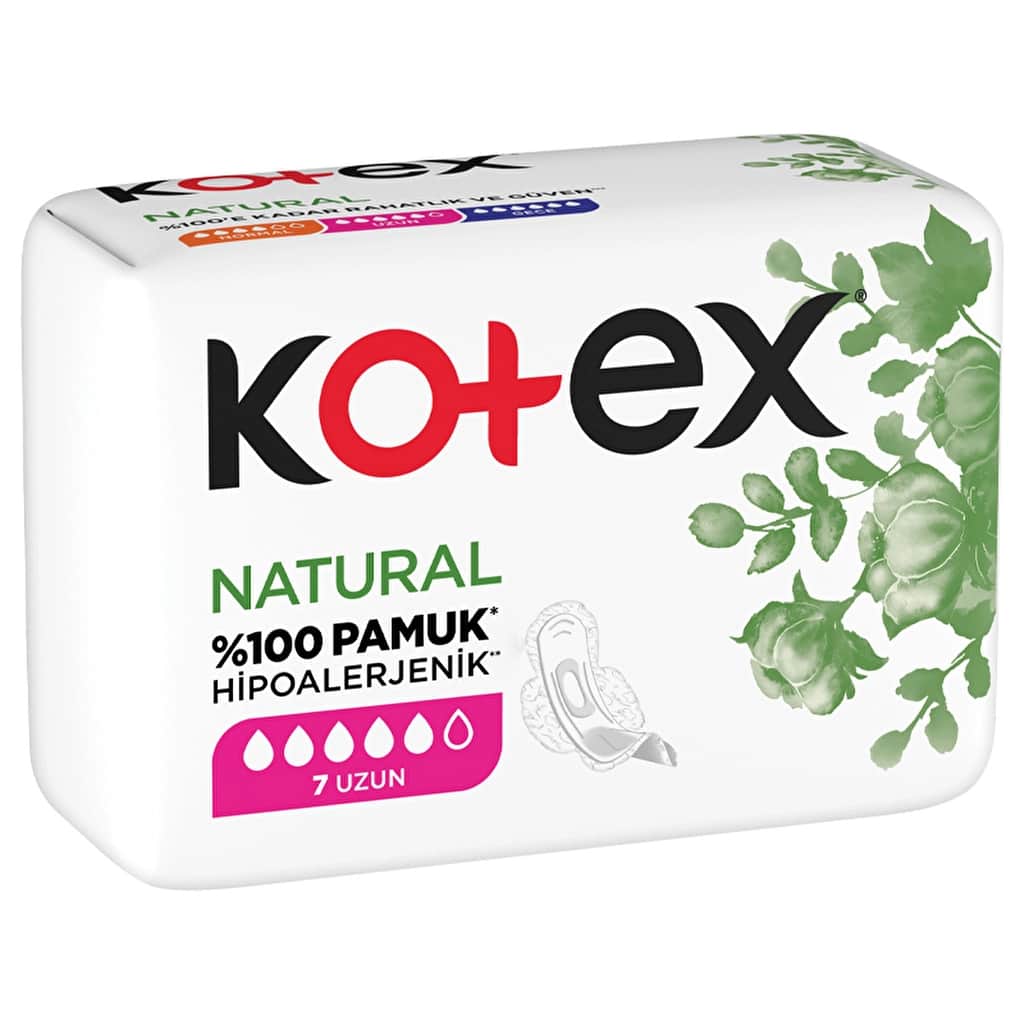 Kotex Natural Ultra Single Long Hygienic Pads 7 pack - 1