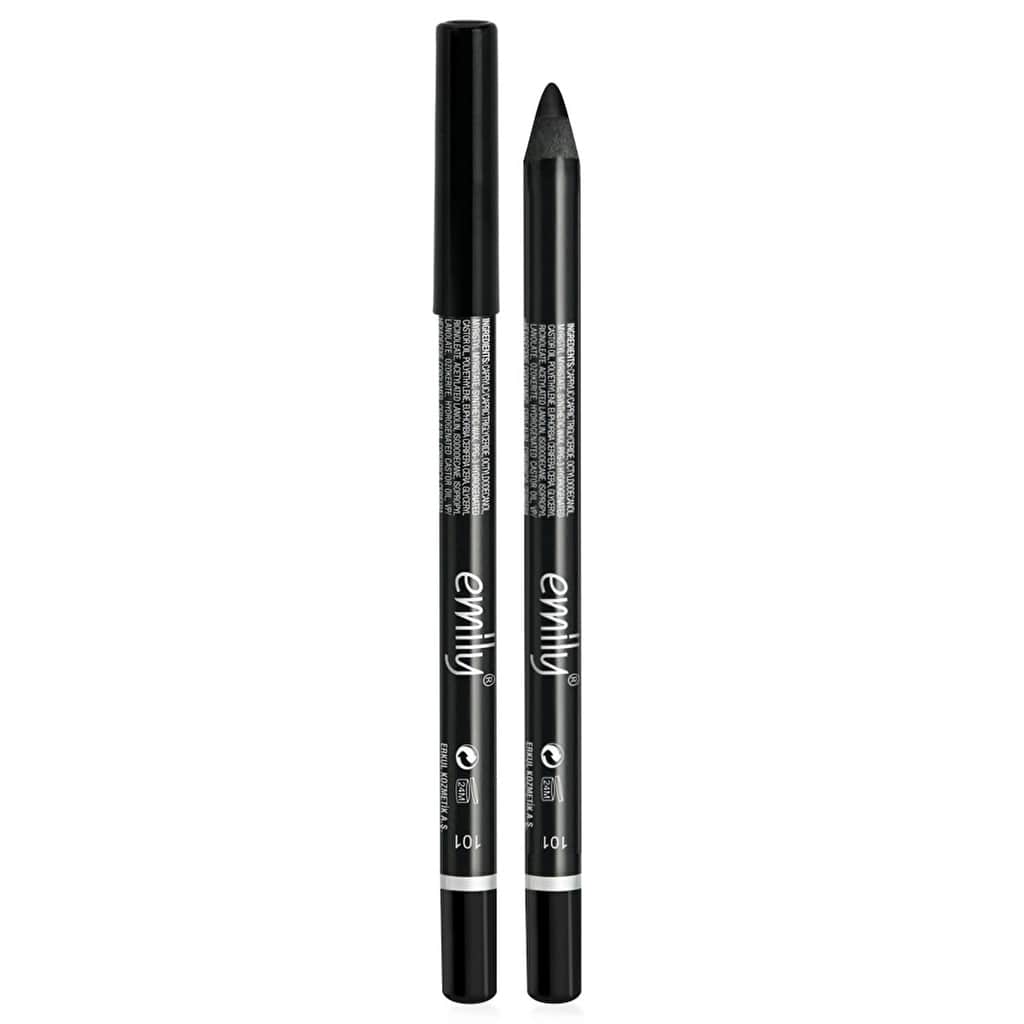 Emily Waterproof Eye Pencil Eyeliner 101 - 2