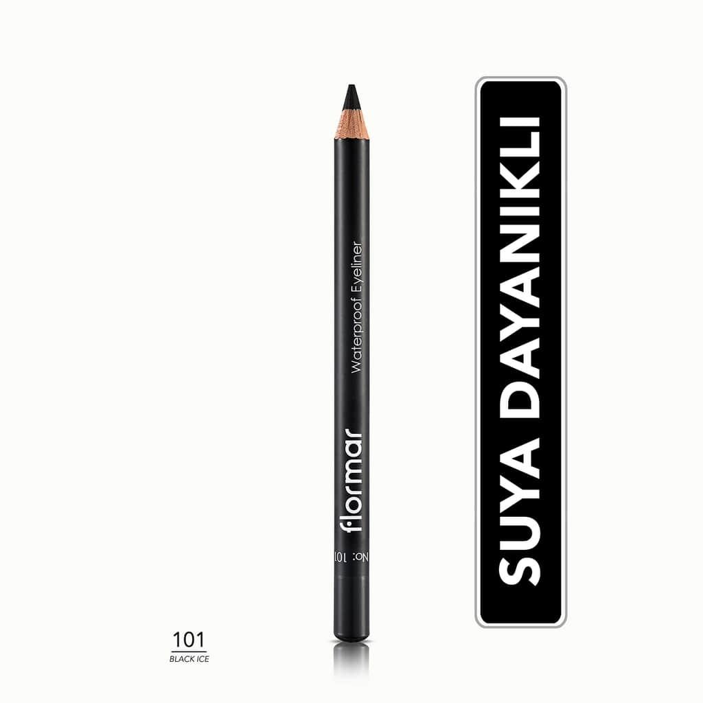 Flormar Waterproof Eyeliner 101 black Ice - 1
