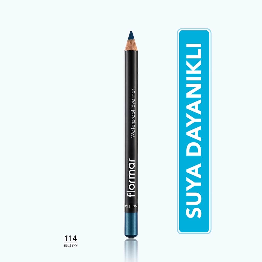 Flormar Waterproof Eyeliner 114 blue Sky - 1