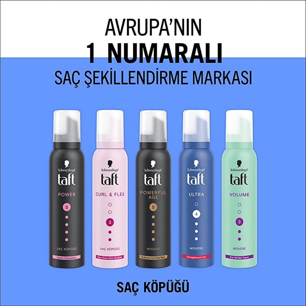 Taft Ultra Hair Mousse 150 ml - 5