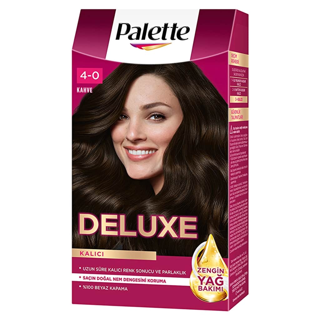 Palette Deluxe Hair Dye 4-0 brown - 2
