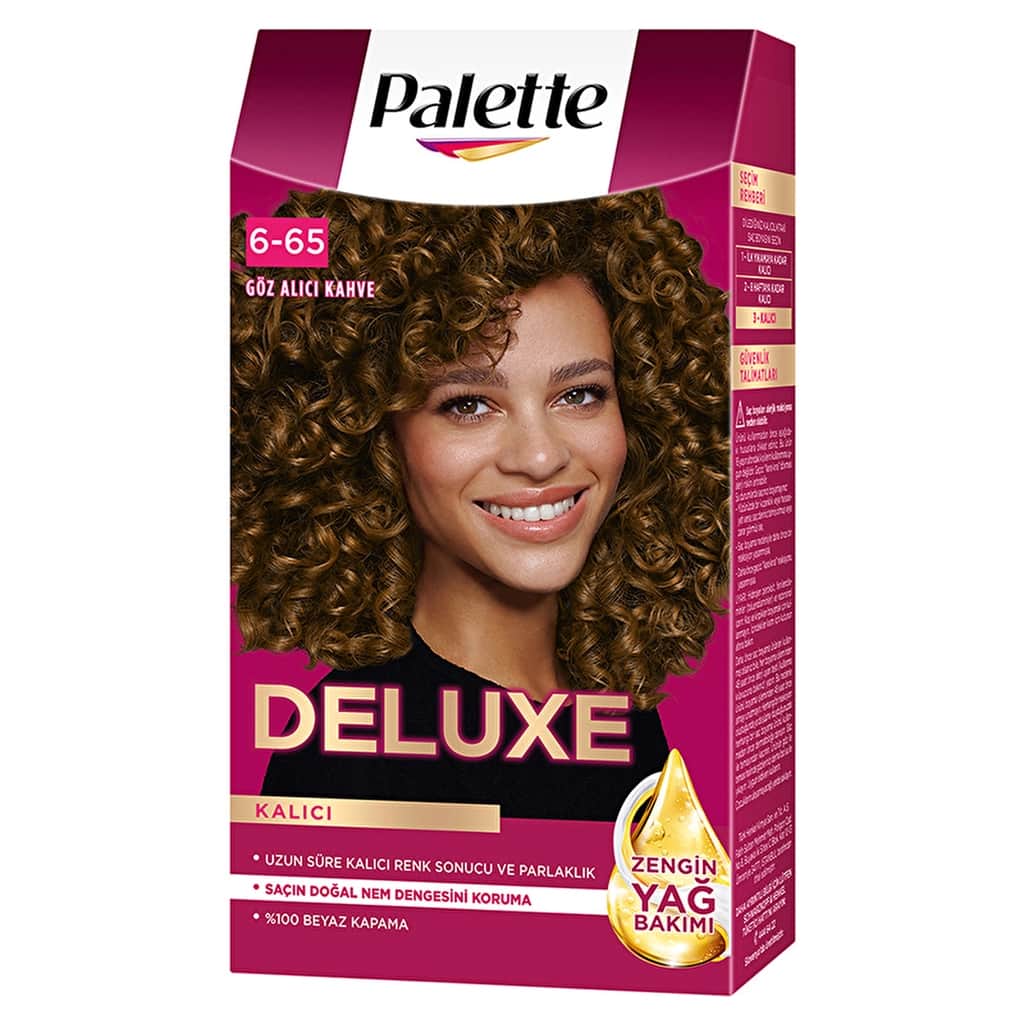 Palette Deluxe Hair Dye 6-65 glamorous Brown - 2