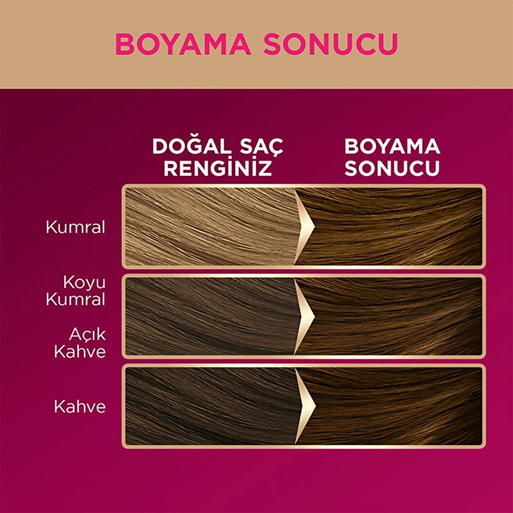 Palette Deluxe Hair Dye 6-65 glamorous Brown - 5