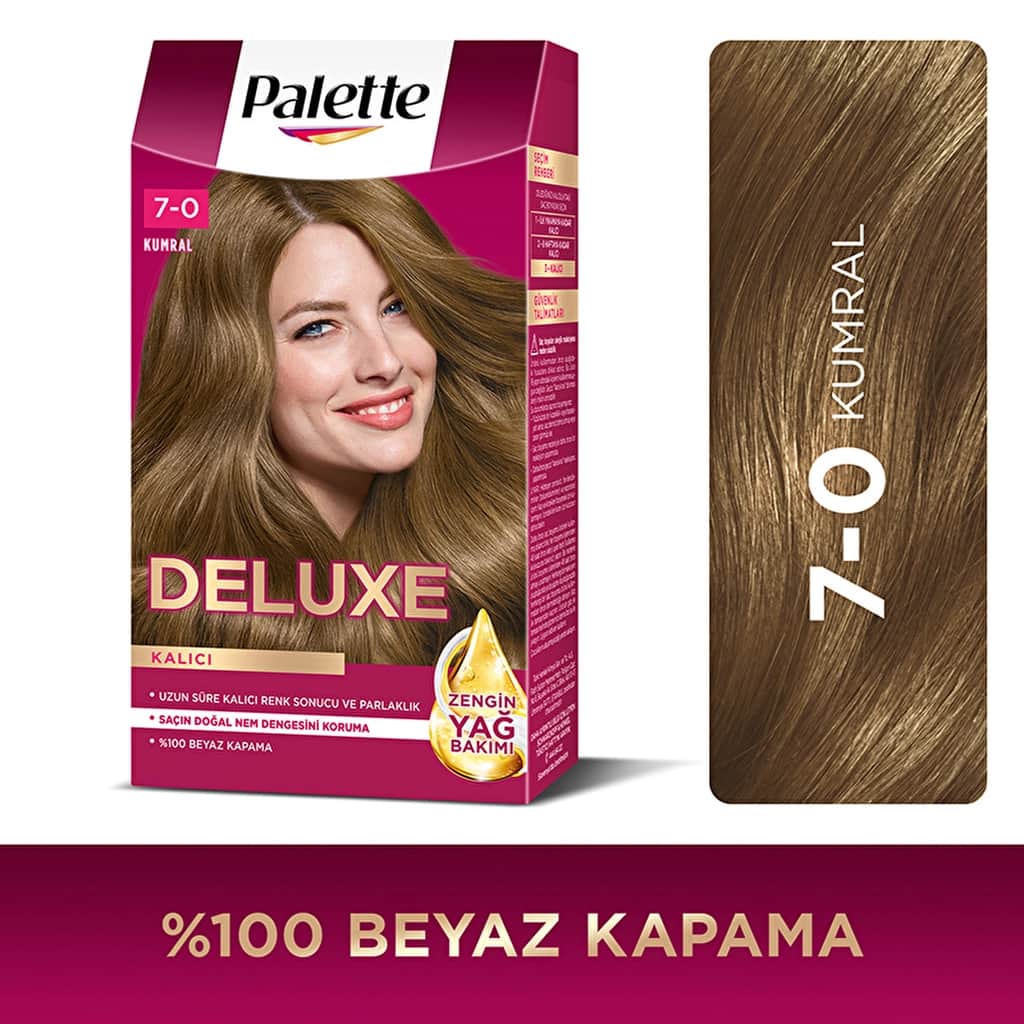 Palette Deluxe Hair Dye 7-0 blonde - 1
