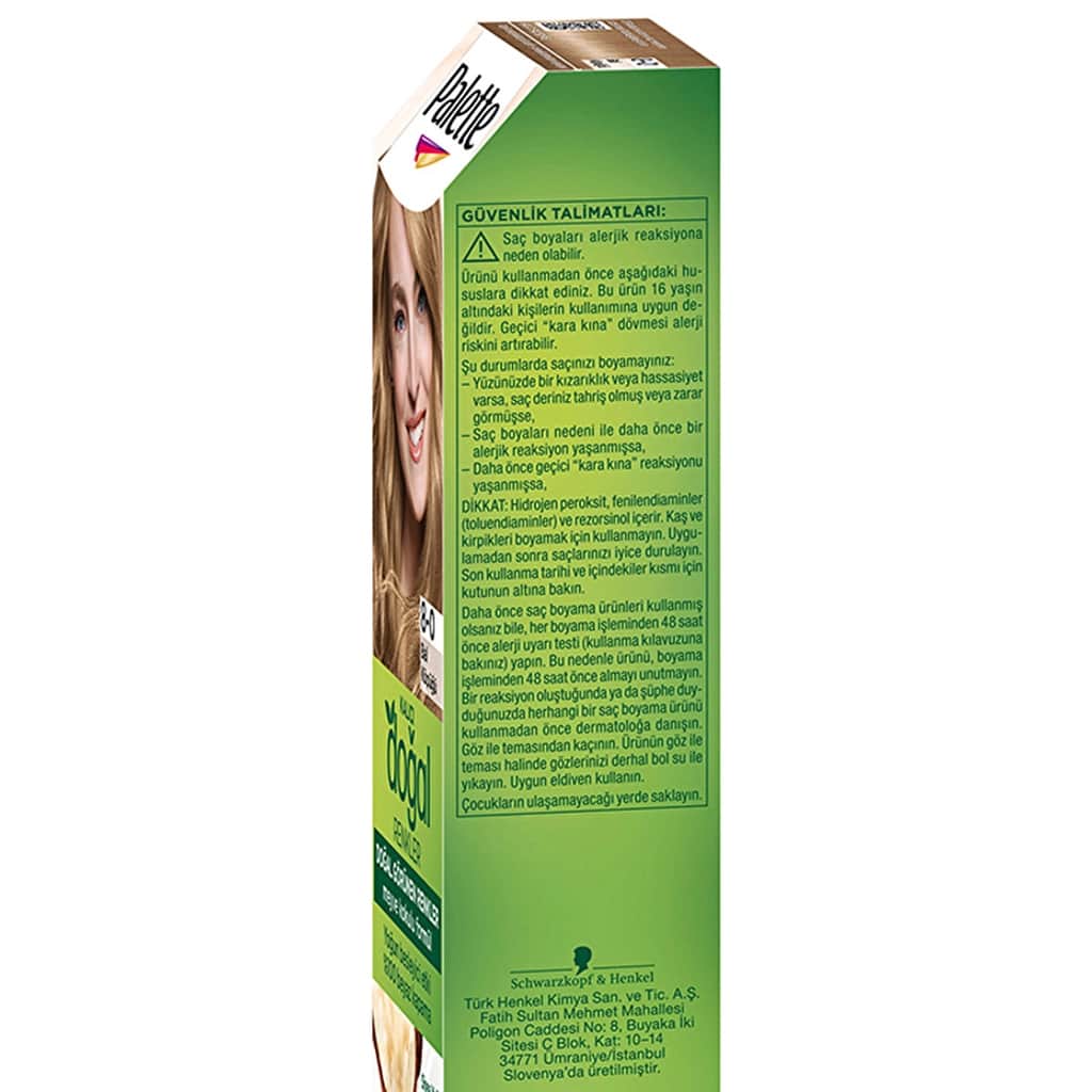 Palette Permanent Natural Colors Hair Dye 8-0 honey Foam - 5