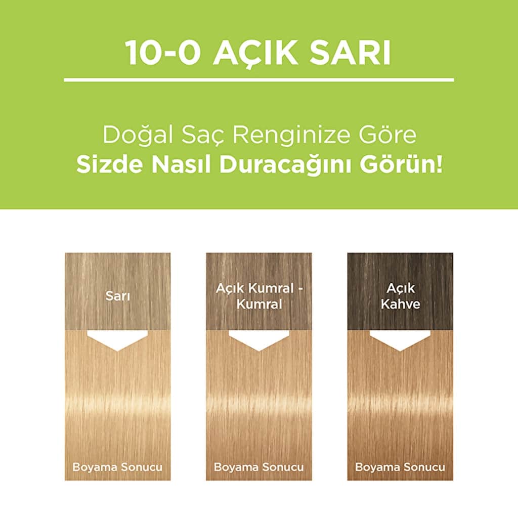 Palette Permanent Natural Colors Hair Dye 10-0 light Blonde - 6