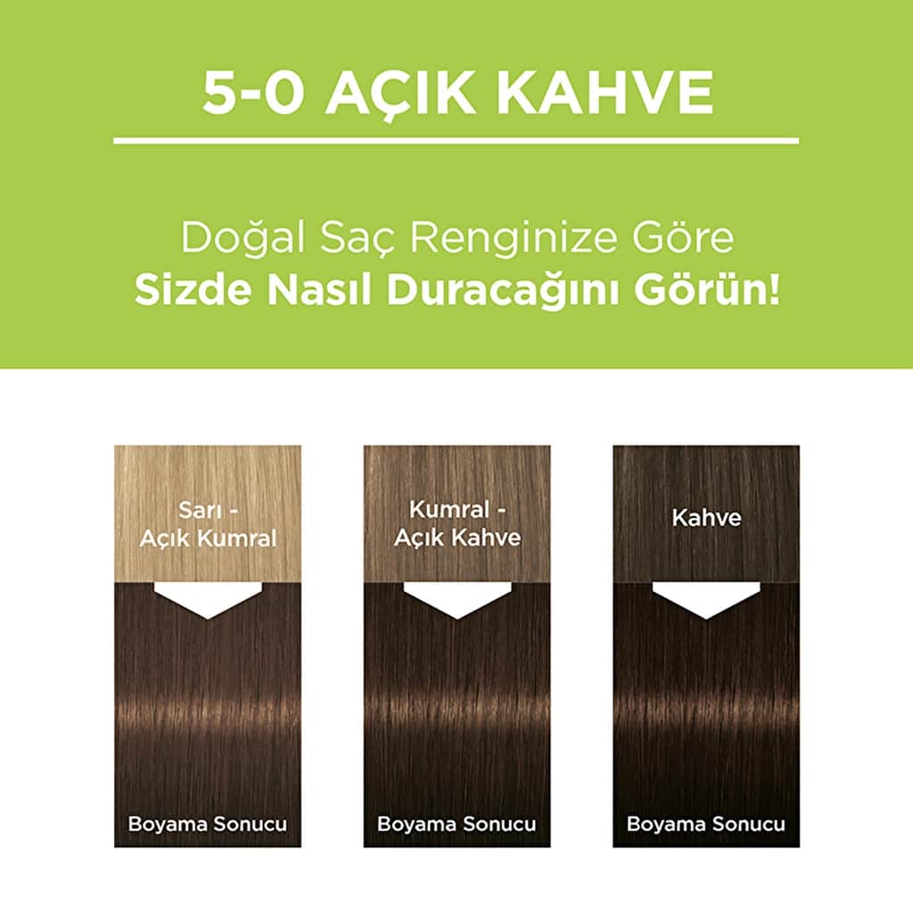 Palette Hair Dye Natural Colors Light Brown 50 ml - 6