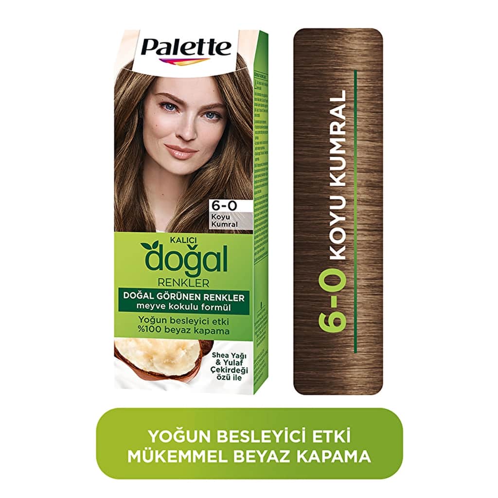 Palette Permanent Natural Colors Hair Dye 6-0 dark Blonde - 1