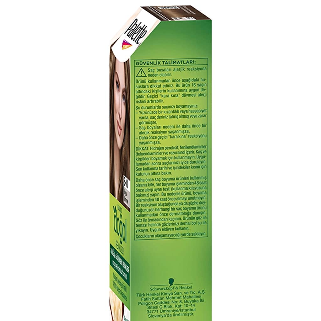 Palette Permanent Natural Colors Hair Dye 6-0 dark Blonde - 5