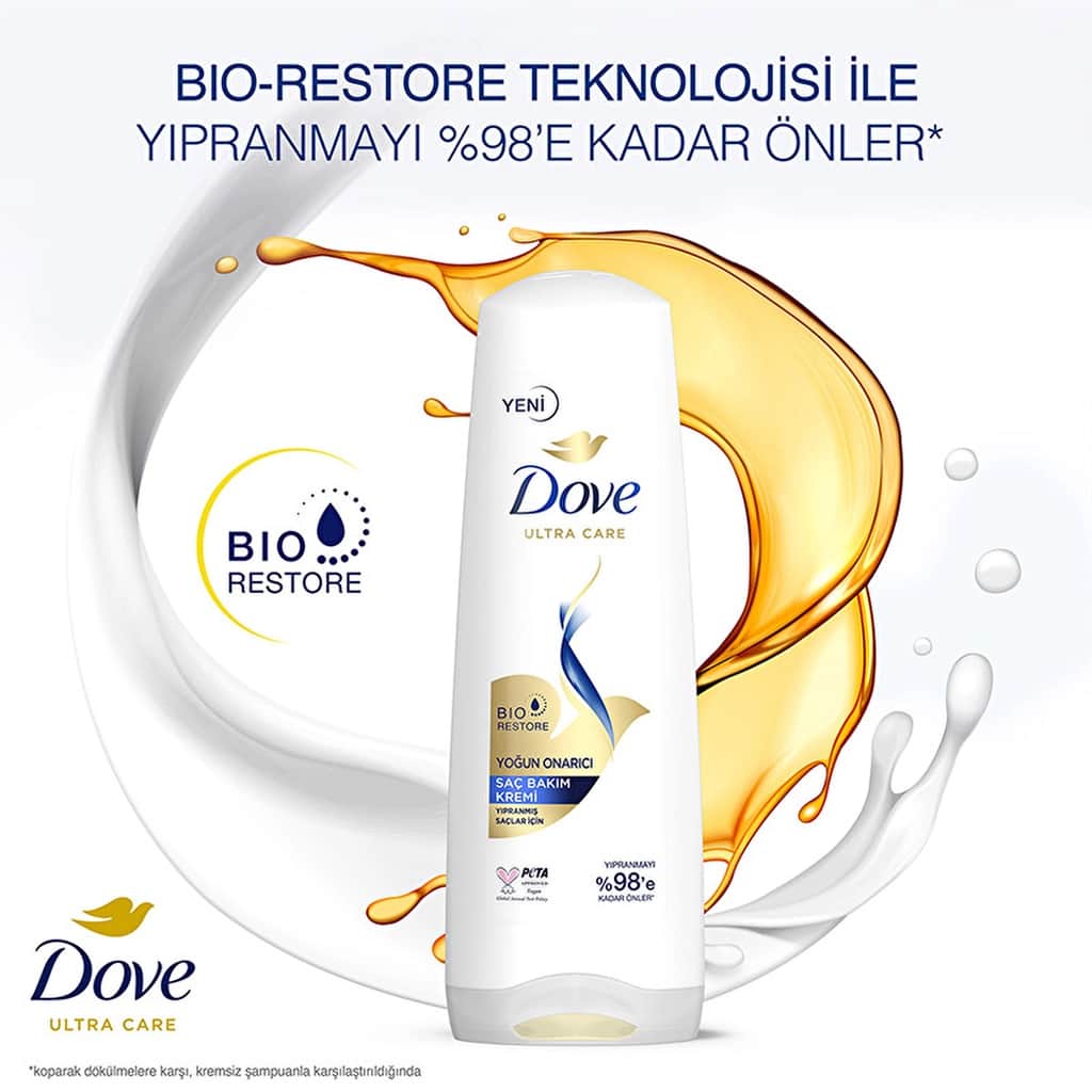 Dove Ultra Care Hair Care Conditioner Intensive Repair For Damaged Hair 350 ml - 3