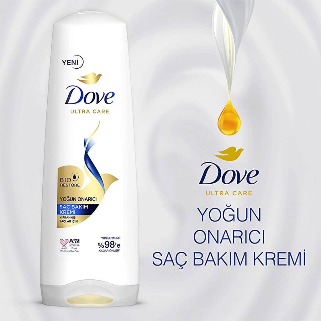 Dove Ultra Care Hair Care Conditioner Intensive Repair For Damaged Hair 350 ml - 5