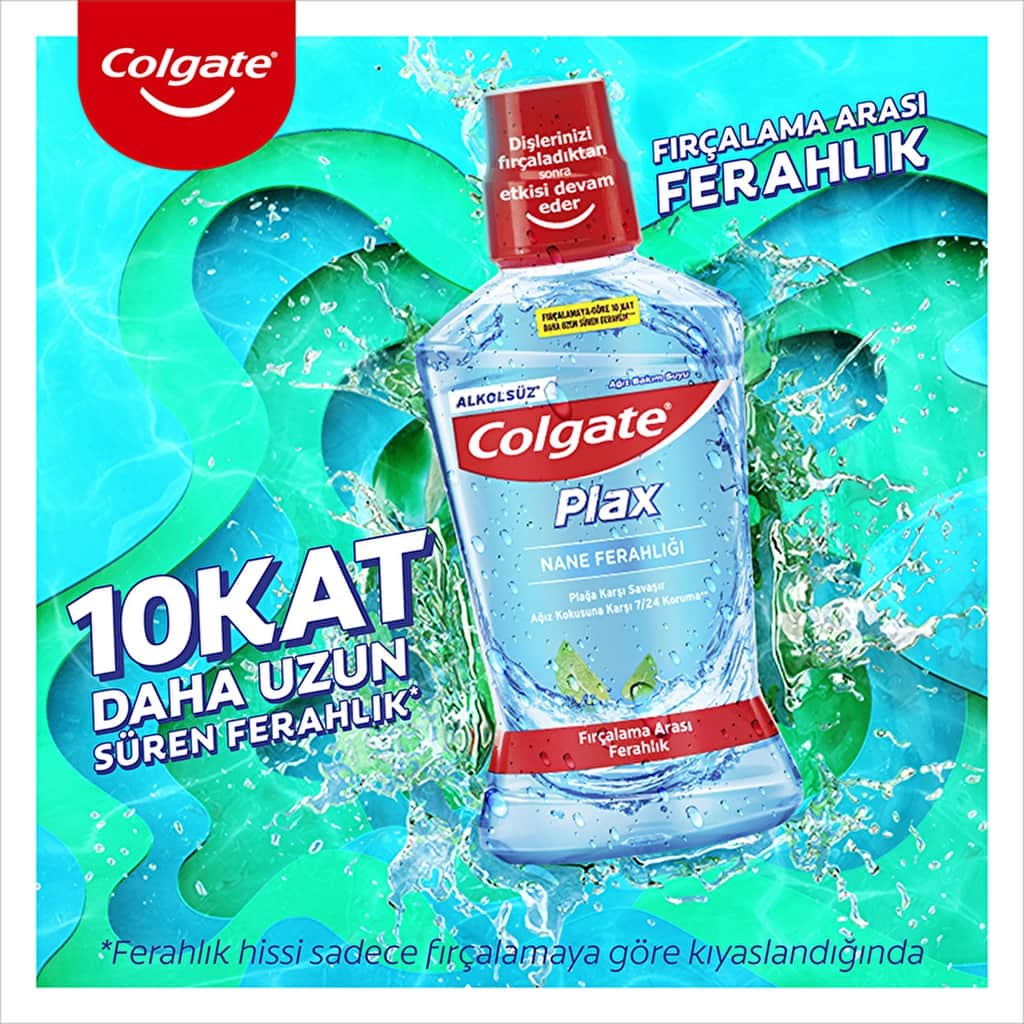 Colgate Mouthwash Cool Mint 500 ml - 3