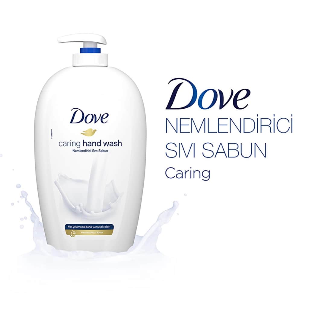 Dove Deeply Caring Liquid Soap 450ml - Moisturizing Cream Formula - 2