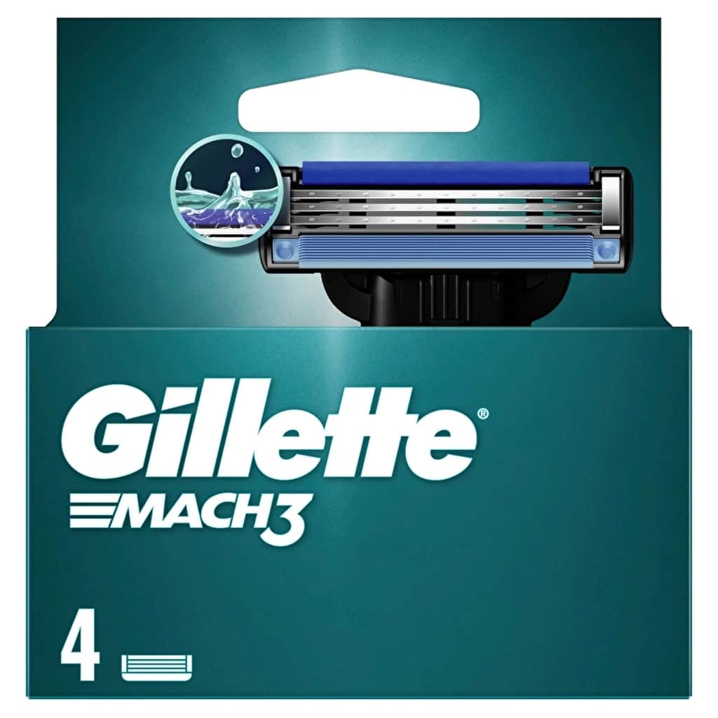 Gillette Mach3 spare Razor Blade 4 pcs - 2