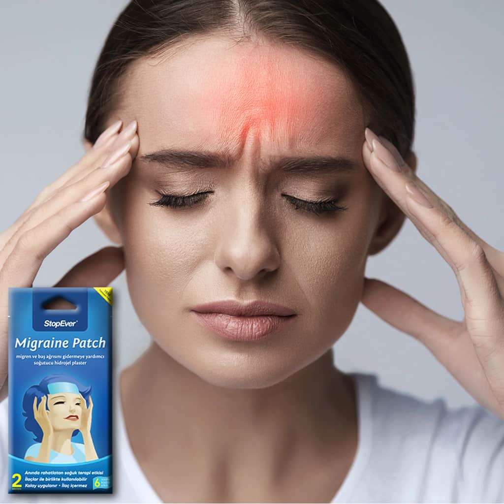 Stopever Migraine Patch Cooling Hydrogel Plaster - 2