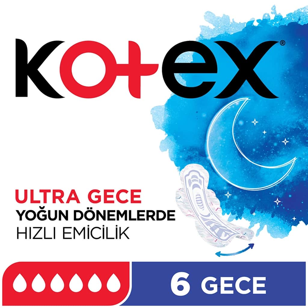 Kotex Ultra Pad Night 6 pack - 2