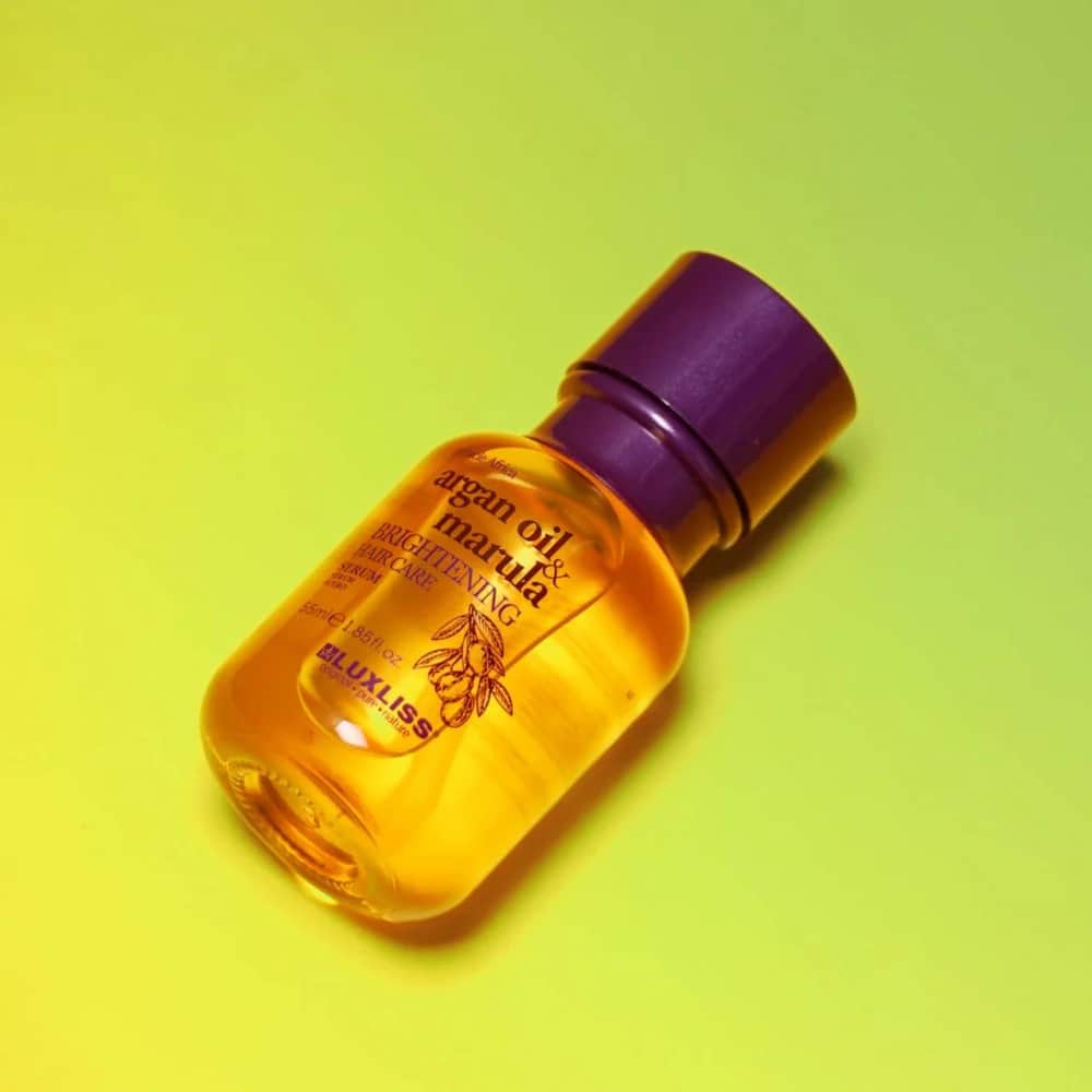 Luxliss Argan Oil - Marula Brightening Hair Care Serum 55 ml - 3