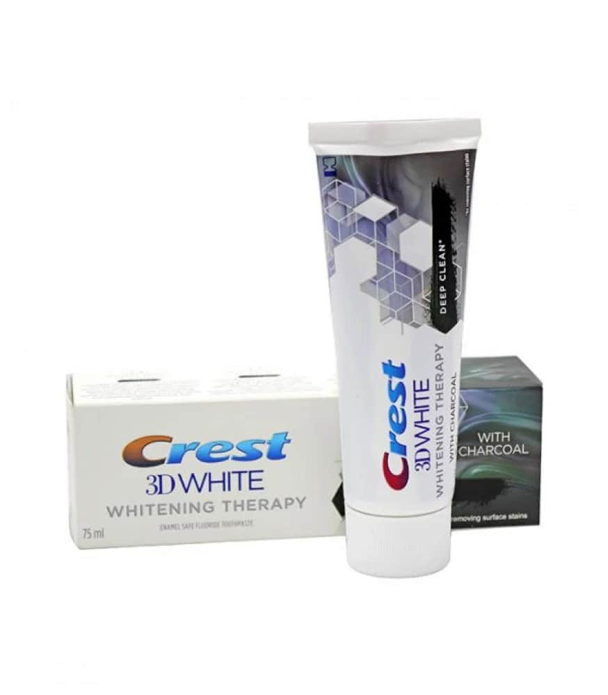 Crest 3D White Deep Clean Toothpaste with Charcoal 75 ml - 1