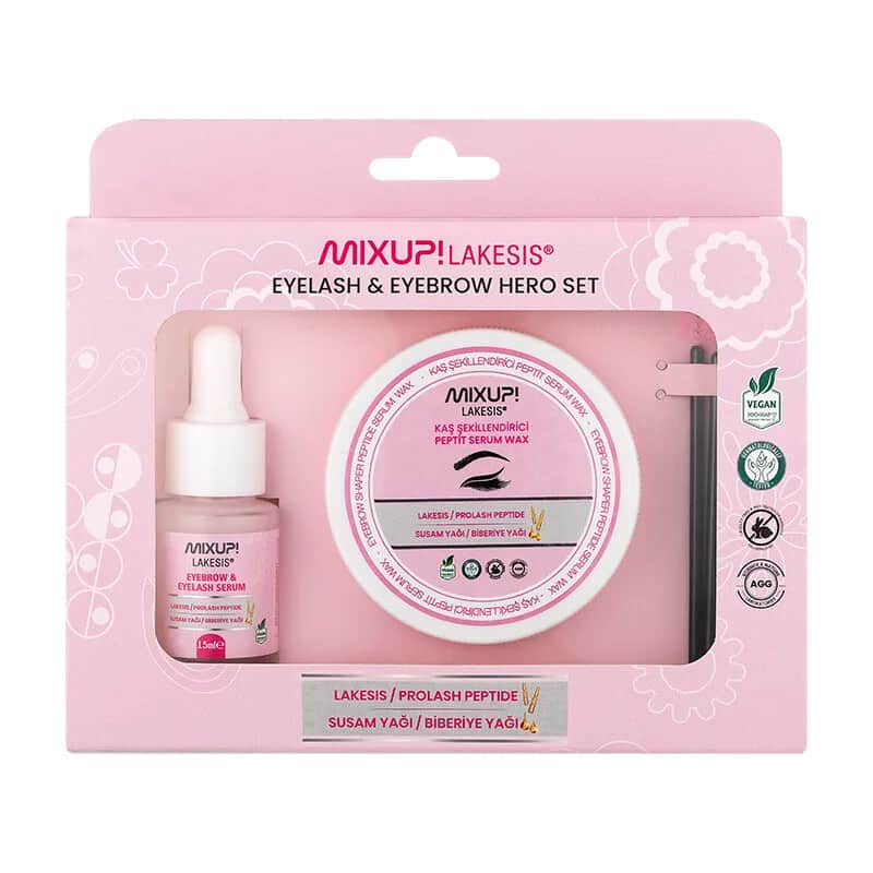 Mixup Lakesis Eyelash And Eyebrow Hero Set - 2