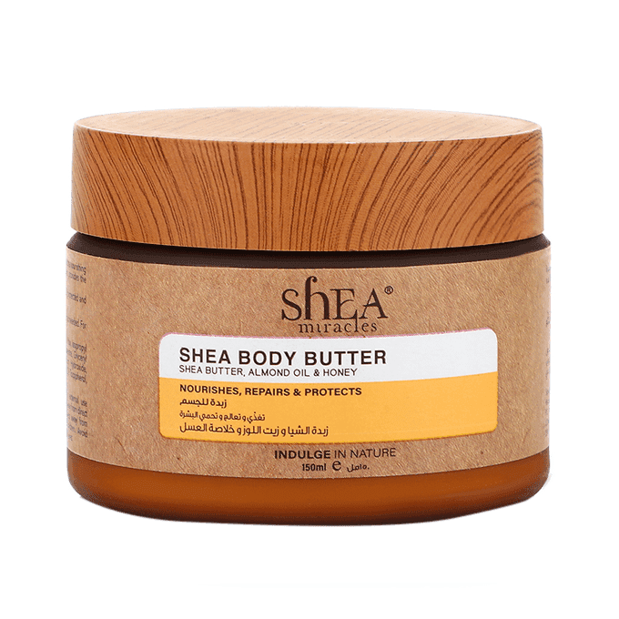 Shea Miracles Shea Body Butter With Shea Butter, Almond Oil And Honey 150 ml - 1
