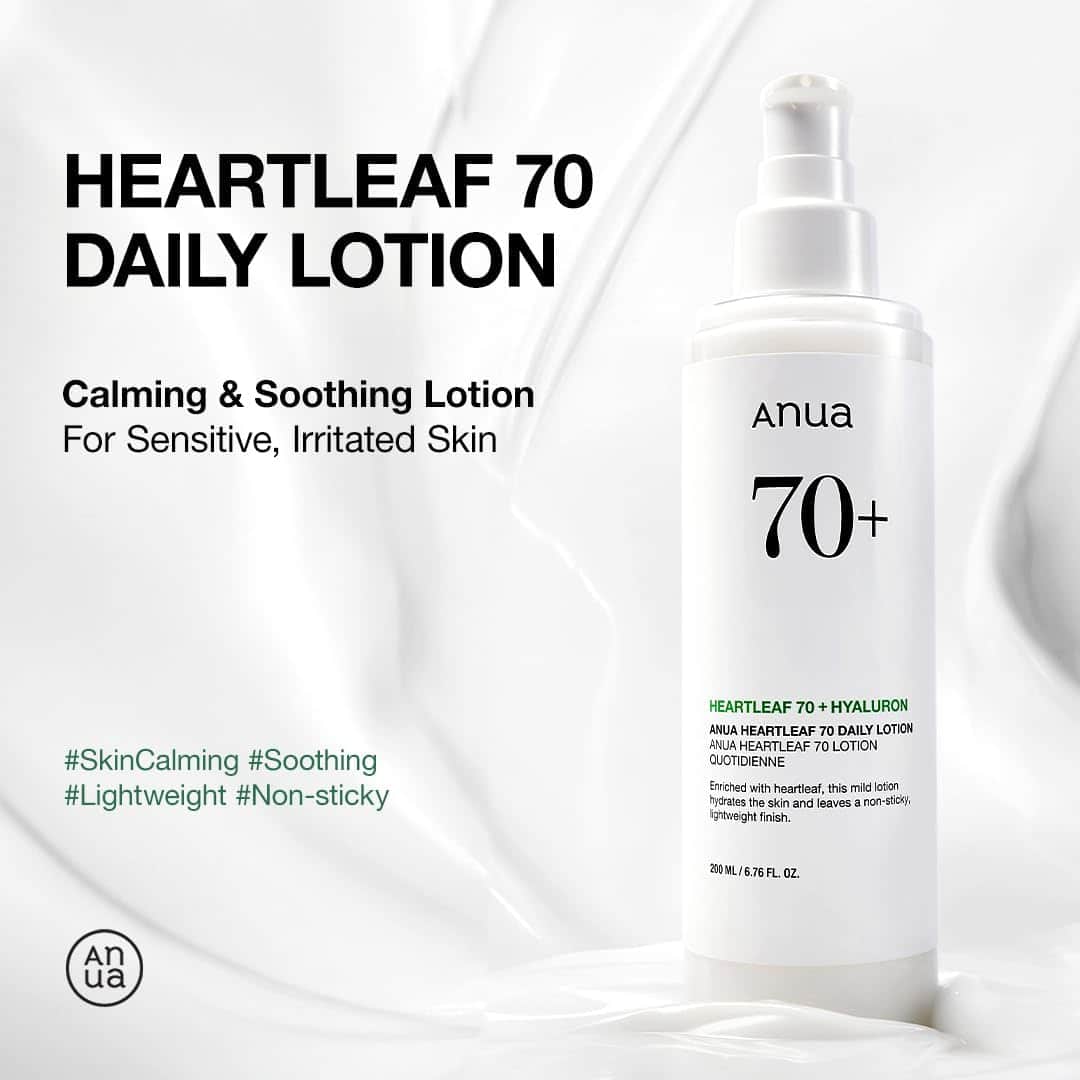Heart Leaf Lotion 70% Moisturizer for Skin by Anwa Birch 200ml - 2