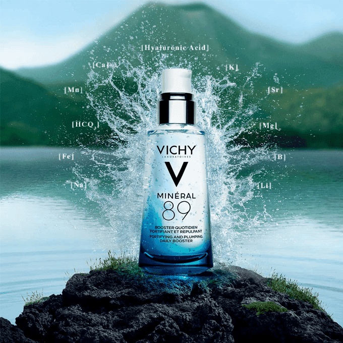 Vichy Mineral 89 Mineralizing Water + Hyaluronic Acid 50 ml Serum - 4