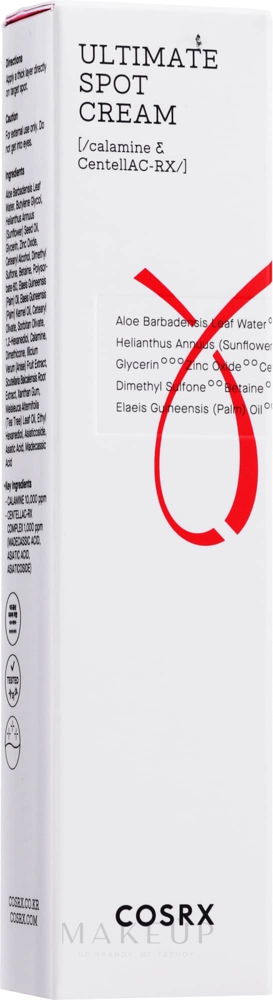 COSRX AC Collection Ultimate Spot Cream for Acne - 30g - 4