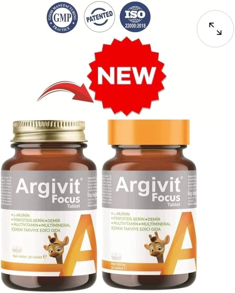 Argivit Focus For Teens 30 tablets - 5