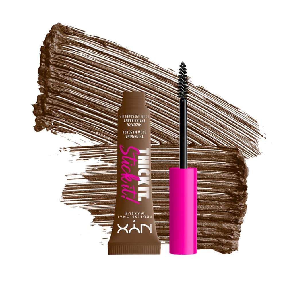 Nyx Professional Makeup Thick It Stick It Eyebrow Mascara Ash Brown - 1