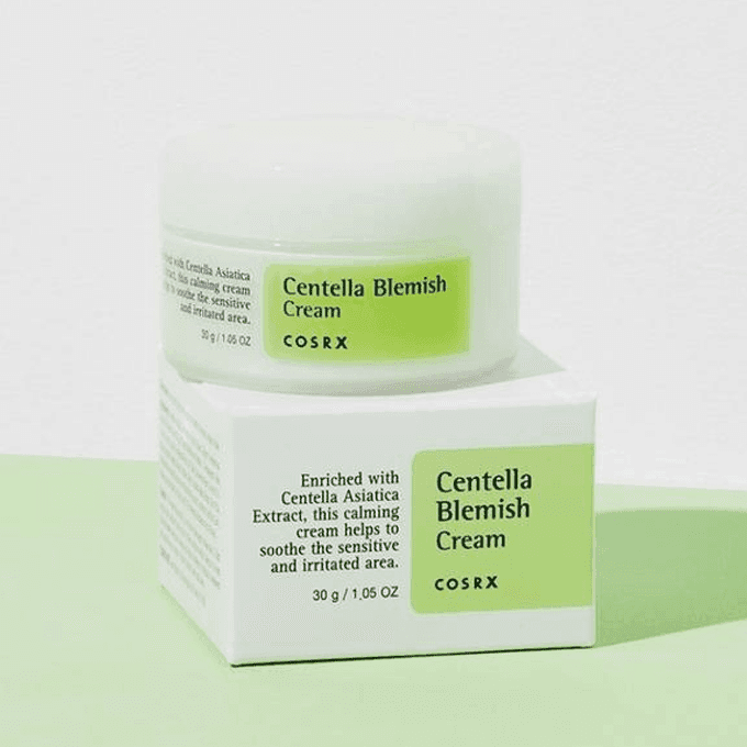 Centella Cream for Blemishes and Scars by Cosrux - 30 grams - 2