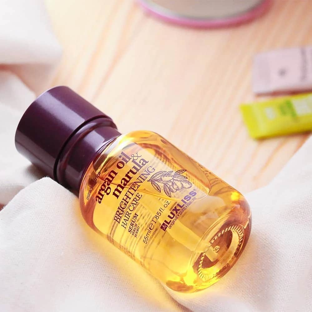 Luxliss Argan Oil - Marula Brightening Hair Care Serum 55 ml - 2