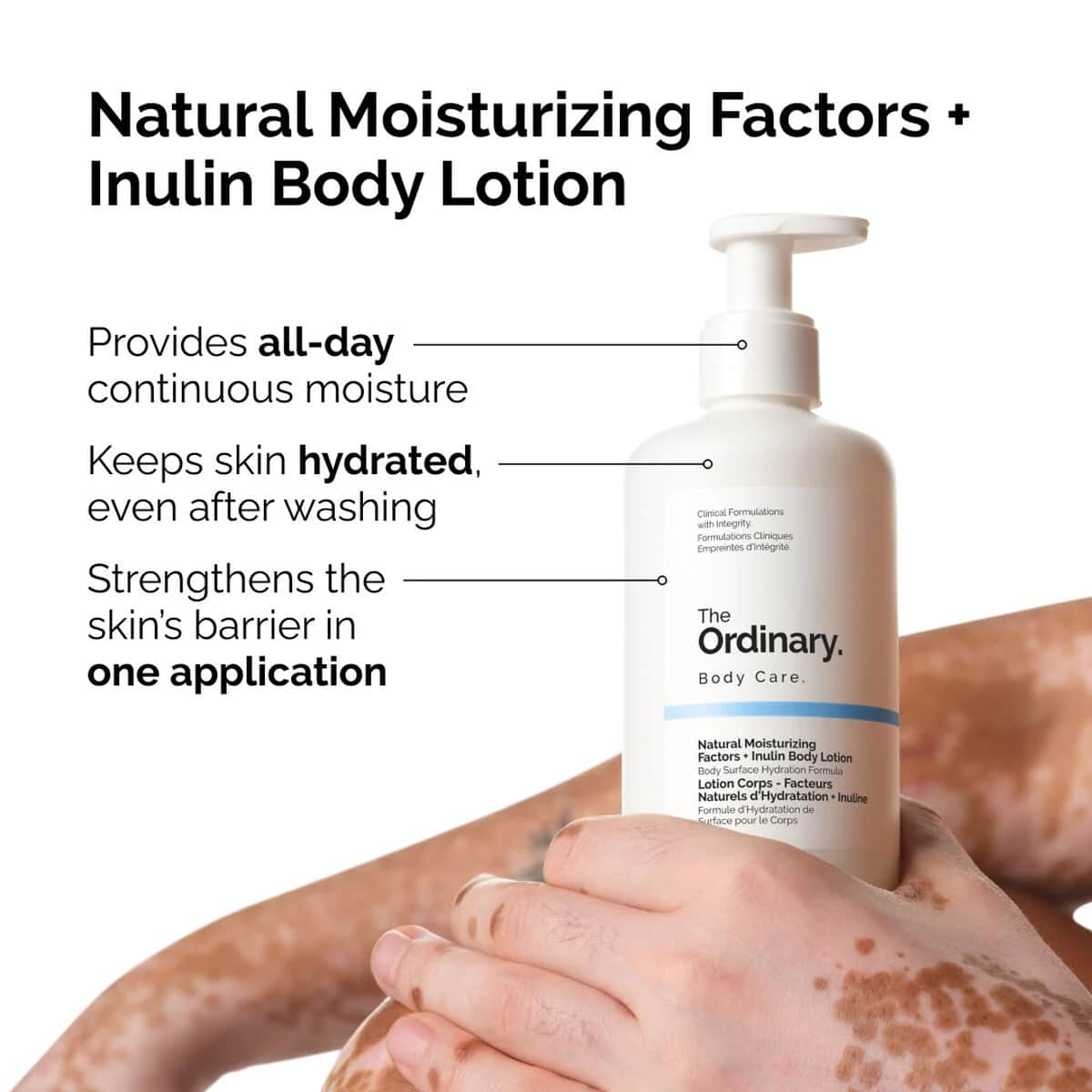 The Ordinary Natural Body Hydrating Lotion Factors + Inulin, 240 ml - 2