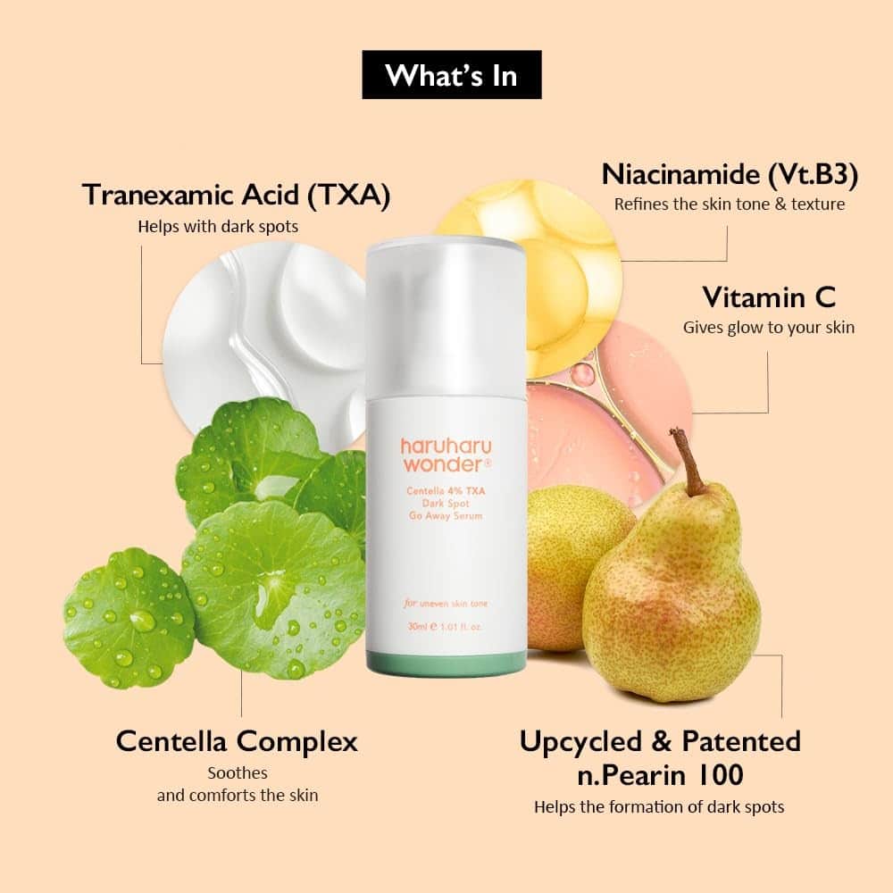 Haruharu Wonder 4% Centella Serum for Pigmentation and Dark Spots 30ml - 4