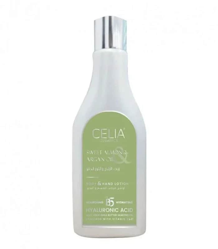 Celia Moisturizing Lotion for Body and Hands with Argan and Sweet Almond Oil - 200 ml - 1