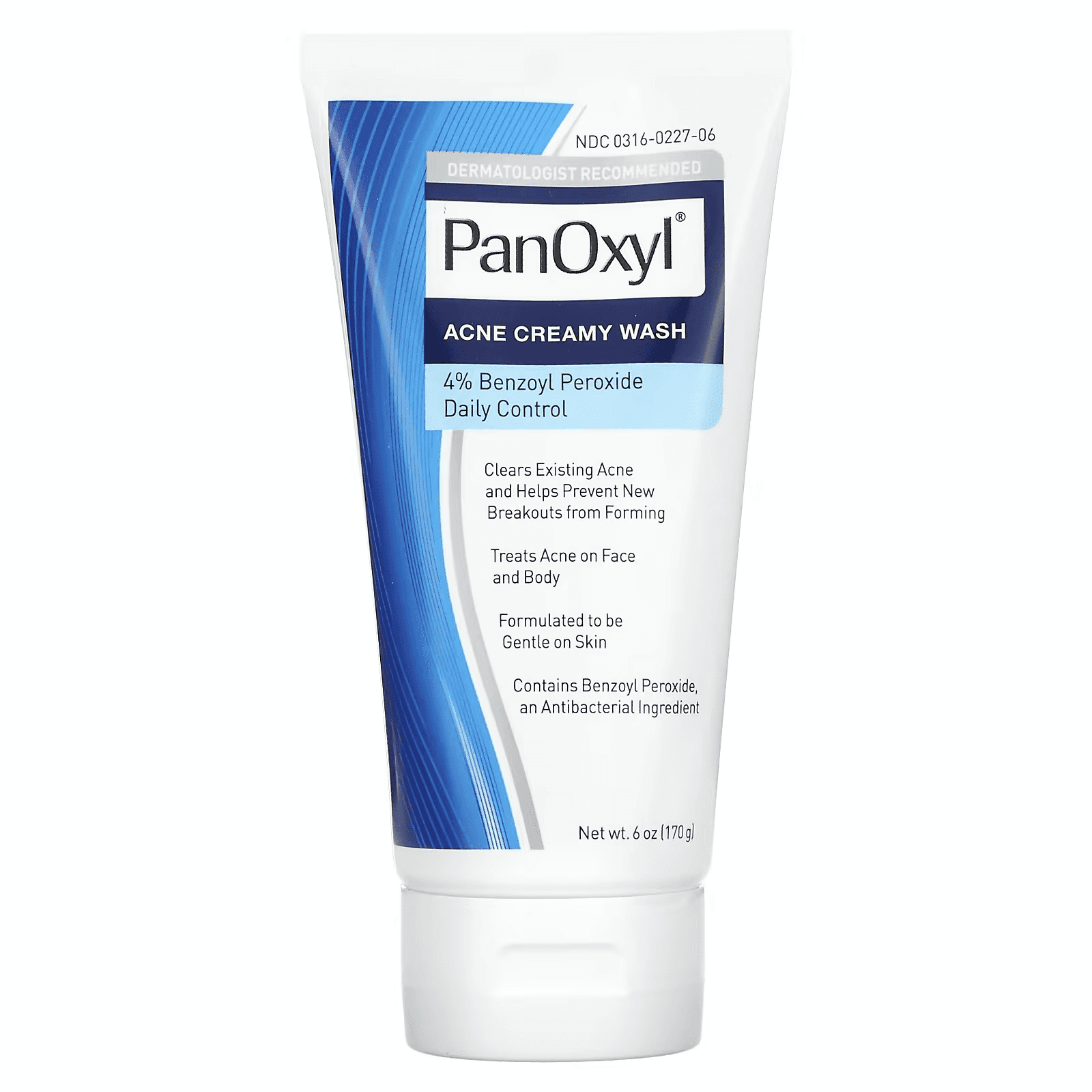 Panoxyl Acne Cream Wash 170 g 4% - 1