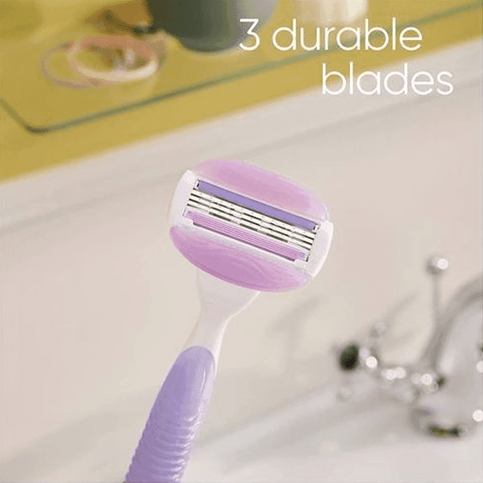 Gillette Venus Comfortglide Breeze Women's Razor + 2 spare Heads - 2