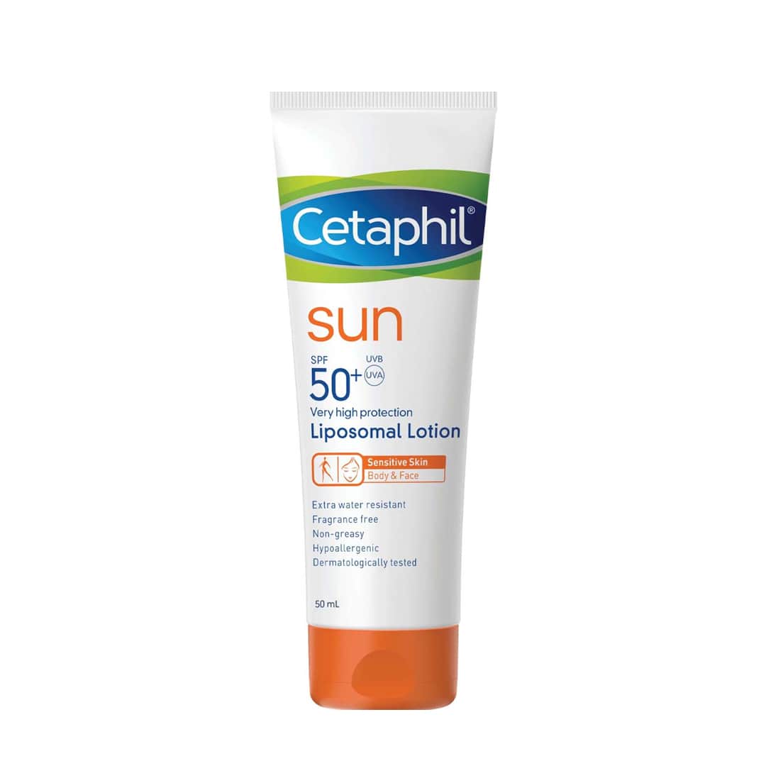 Cetaphil 100ml Liposomal Sunscreen SPF50 for Dry and Sensitive Skin - 1