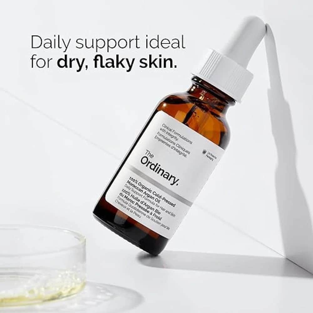 100% Organic Moroccan Argan Oil Cold Pressed by The Ordinary, 30ml - 4