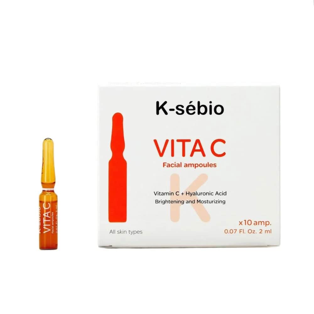Vitamin C Ampoules for All Skin Types from K Cebio, 10 Ampoules 2 ml - 1