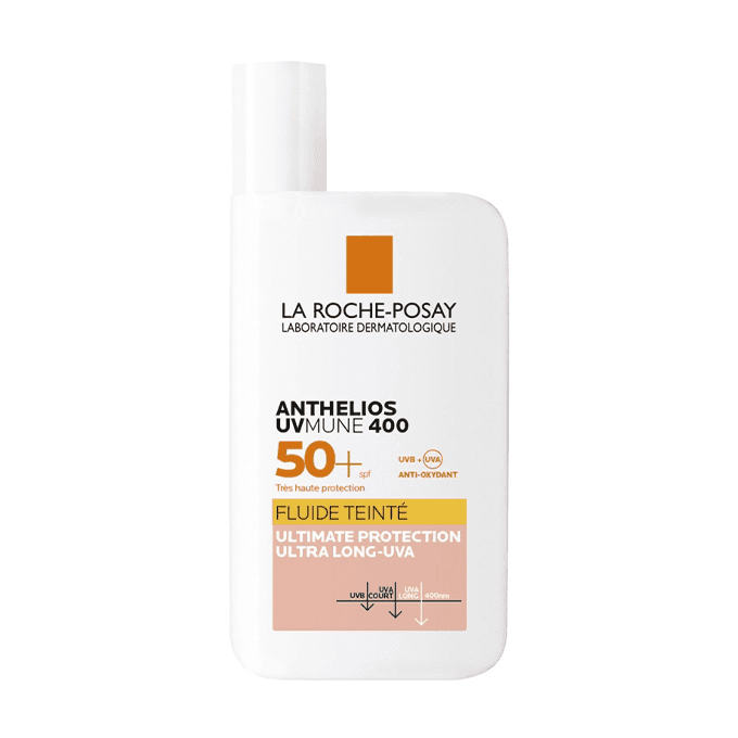 La Roche Posay Anthelios Uvmune Fluid Sunscreen Spf50+ 50 ml - Tinted - 1