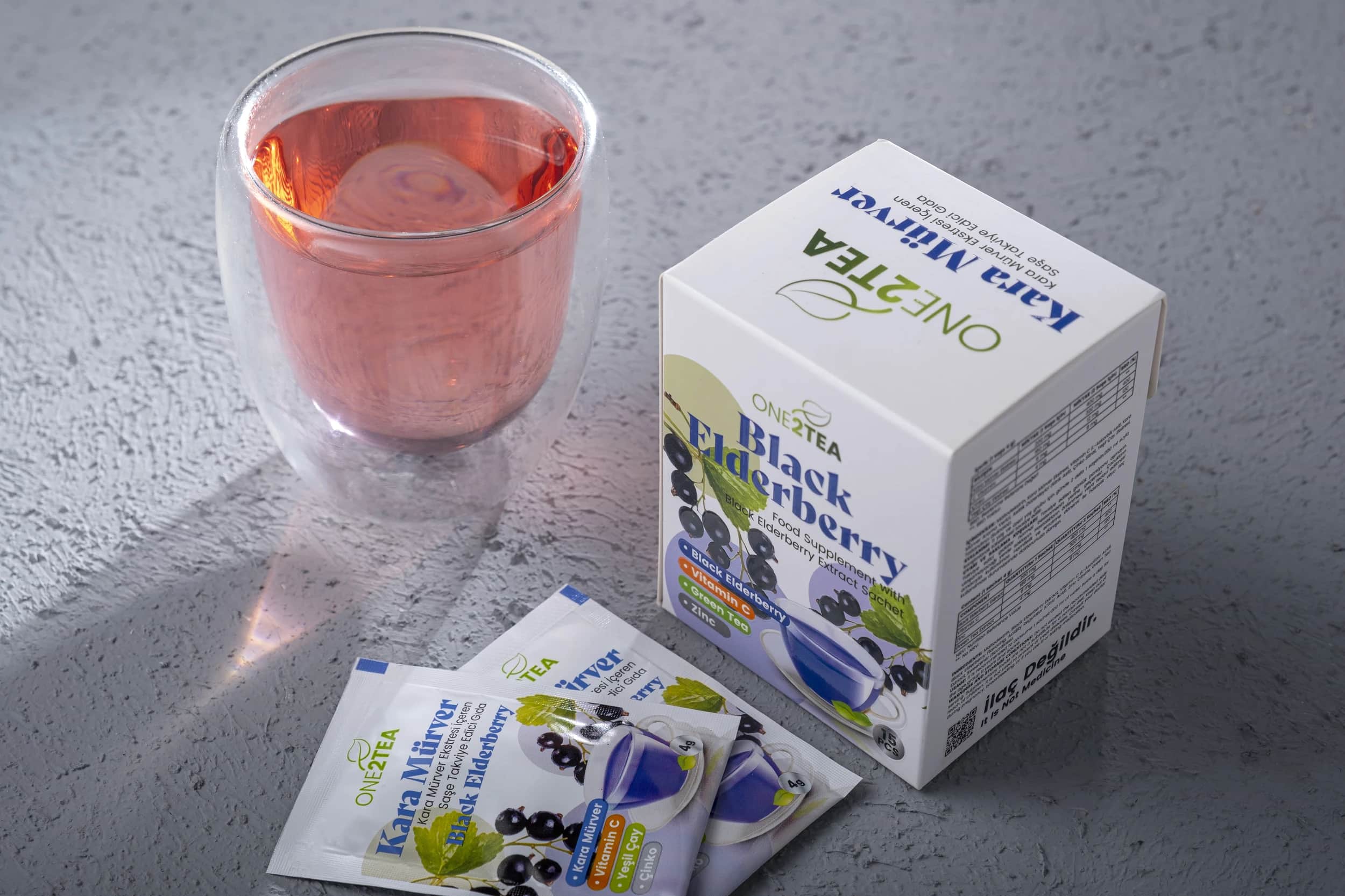 One2Tea Black Elderberry - Immune Support - 2