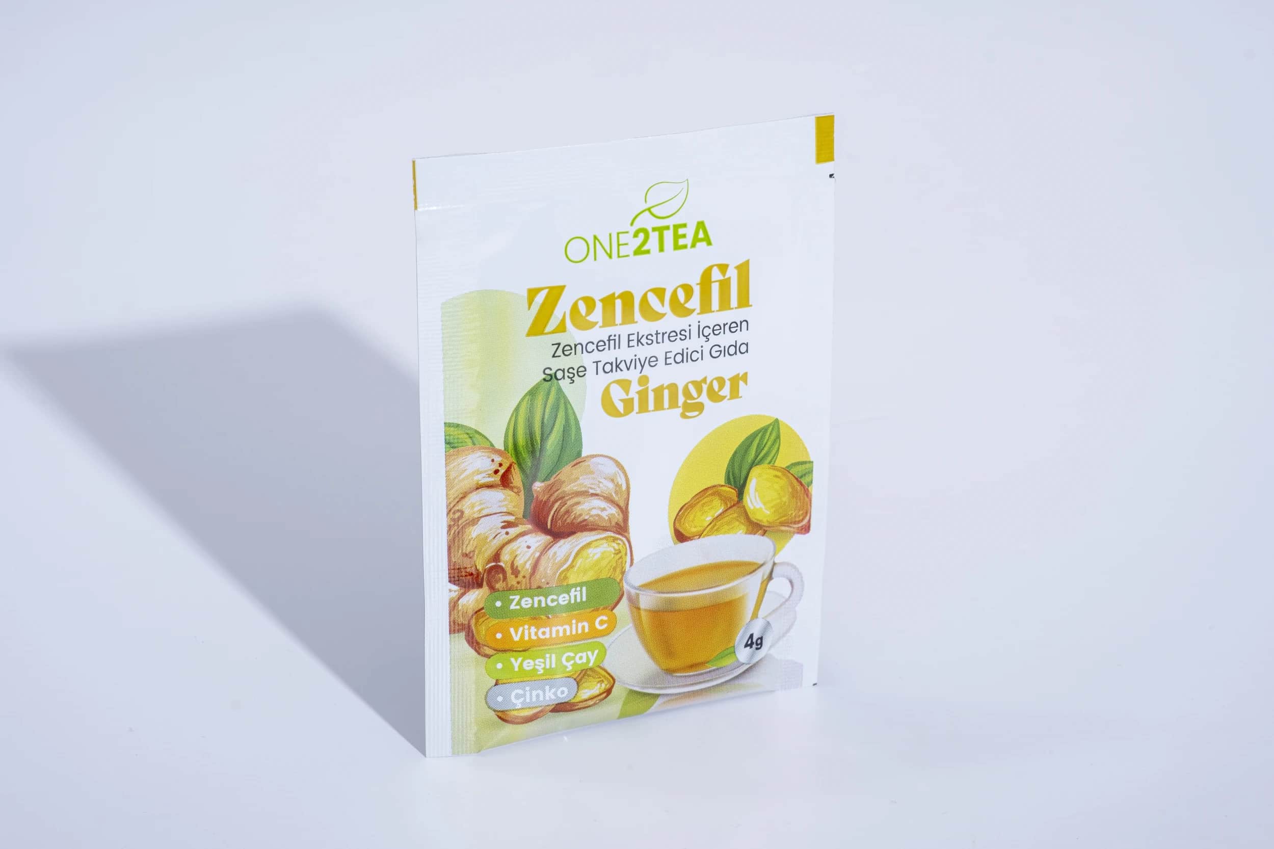 ONE2TEA Ginger Supplement - Immune Support - 4
