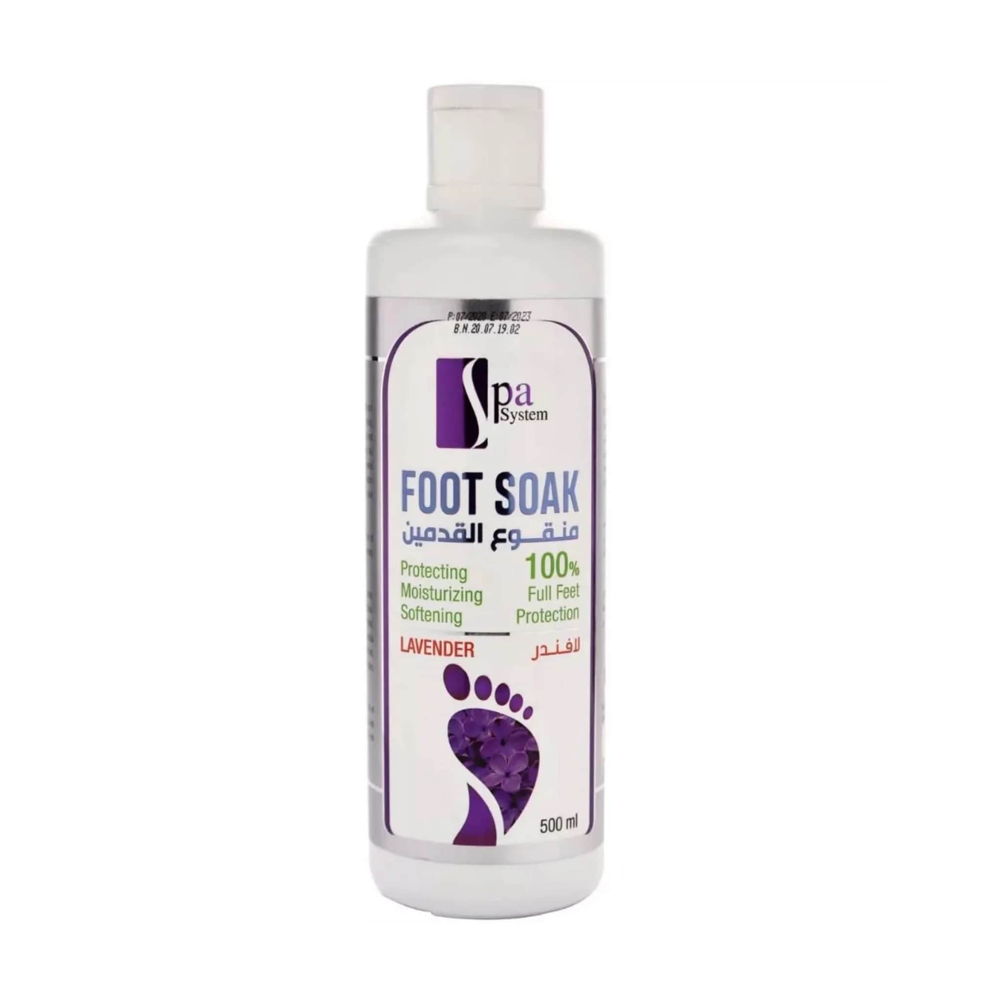 Foot Soak Spa System - Lavender 500ml