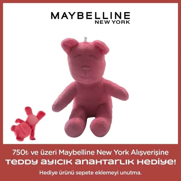 Maybelline Gift: Teddy Bear Keychain