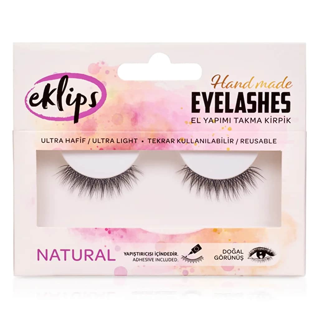Eklips False Eyelashes Natural