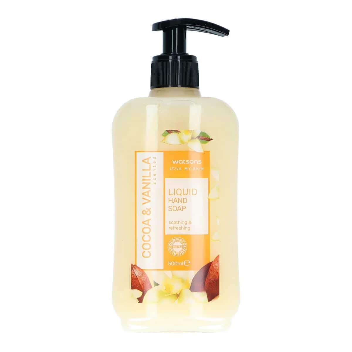 Watsons Hand Soap Cocoa &amp; Vanilla 500 ml