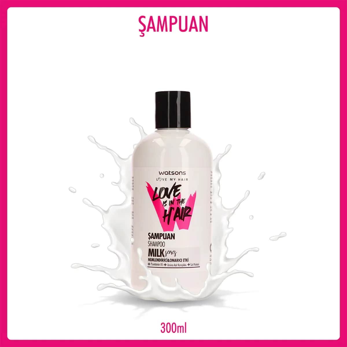 Watsons Love Is In The Hair Milk Shampoo 300 ml